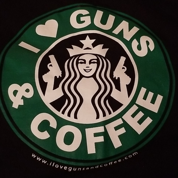 Coffee and Guns Tee Shirt - Picture 2 of 3